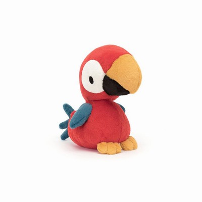 Jellycat Bodacious Beak Parrot Birds Australia | 057639LTB